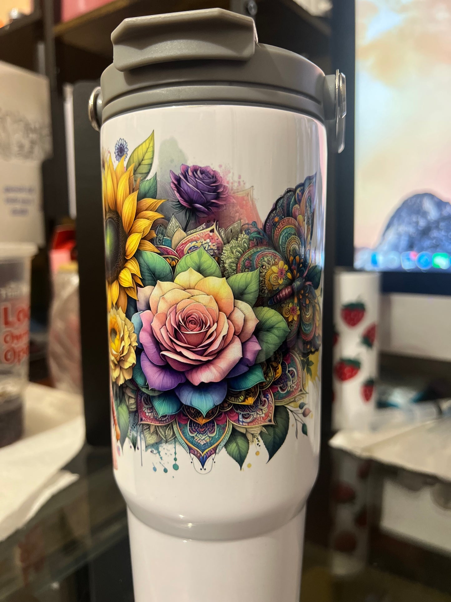 Mom and Daughter 30oz Tumbler