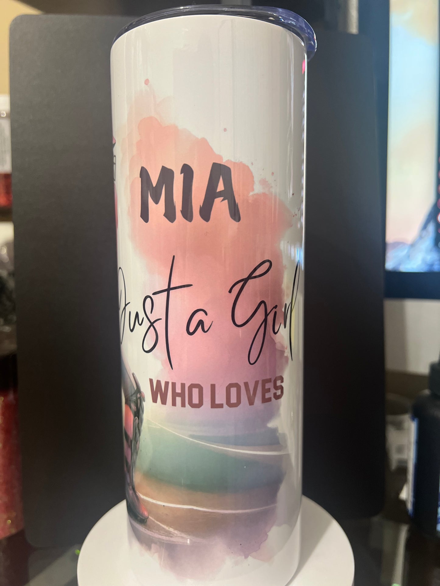 20oz Tumbler-Softball