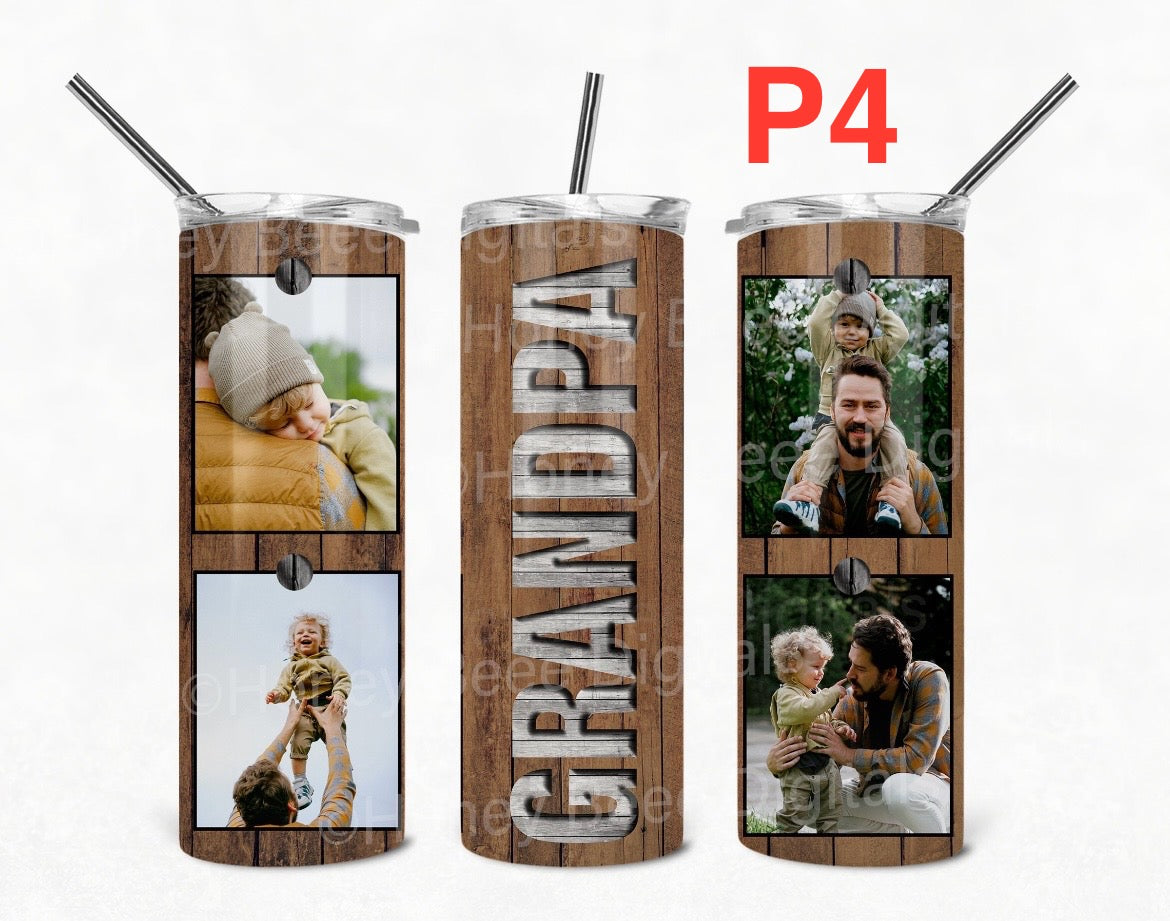 20oz Personalized Grandparent Tumbler
