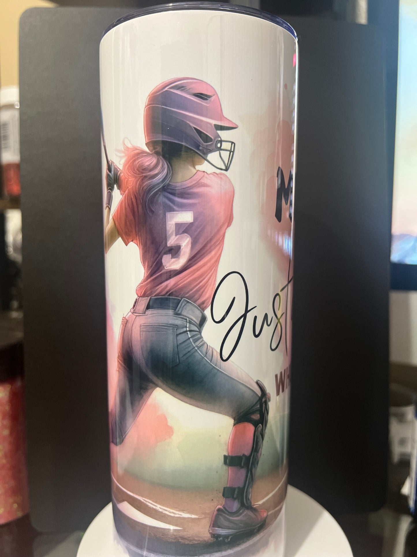 20oz Tumbler-Softball