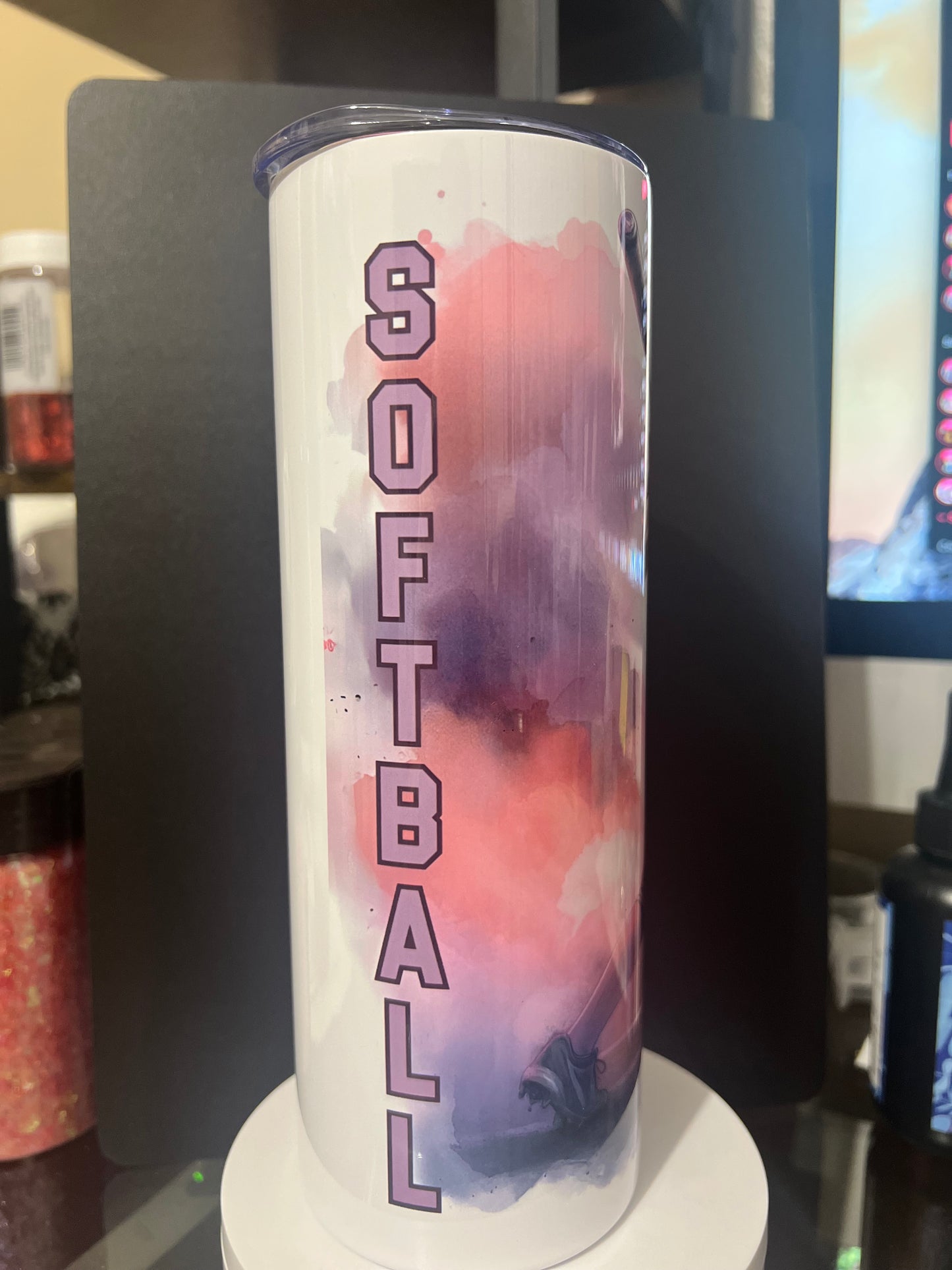 20oz Tumbler-Softball