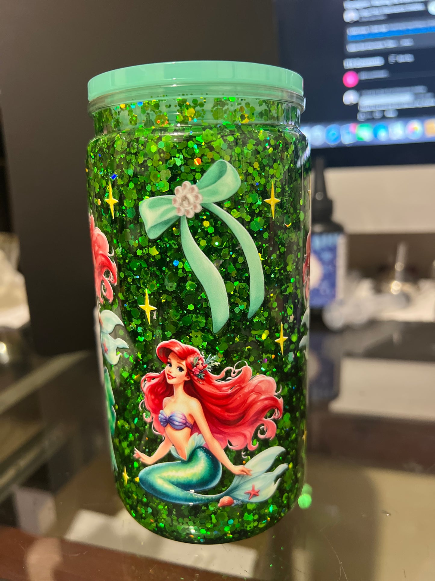 Fast Flow Snow Globe-Little Mermaid