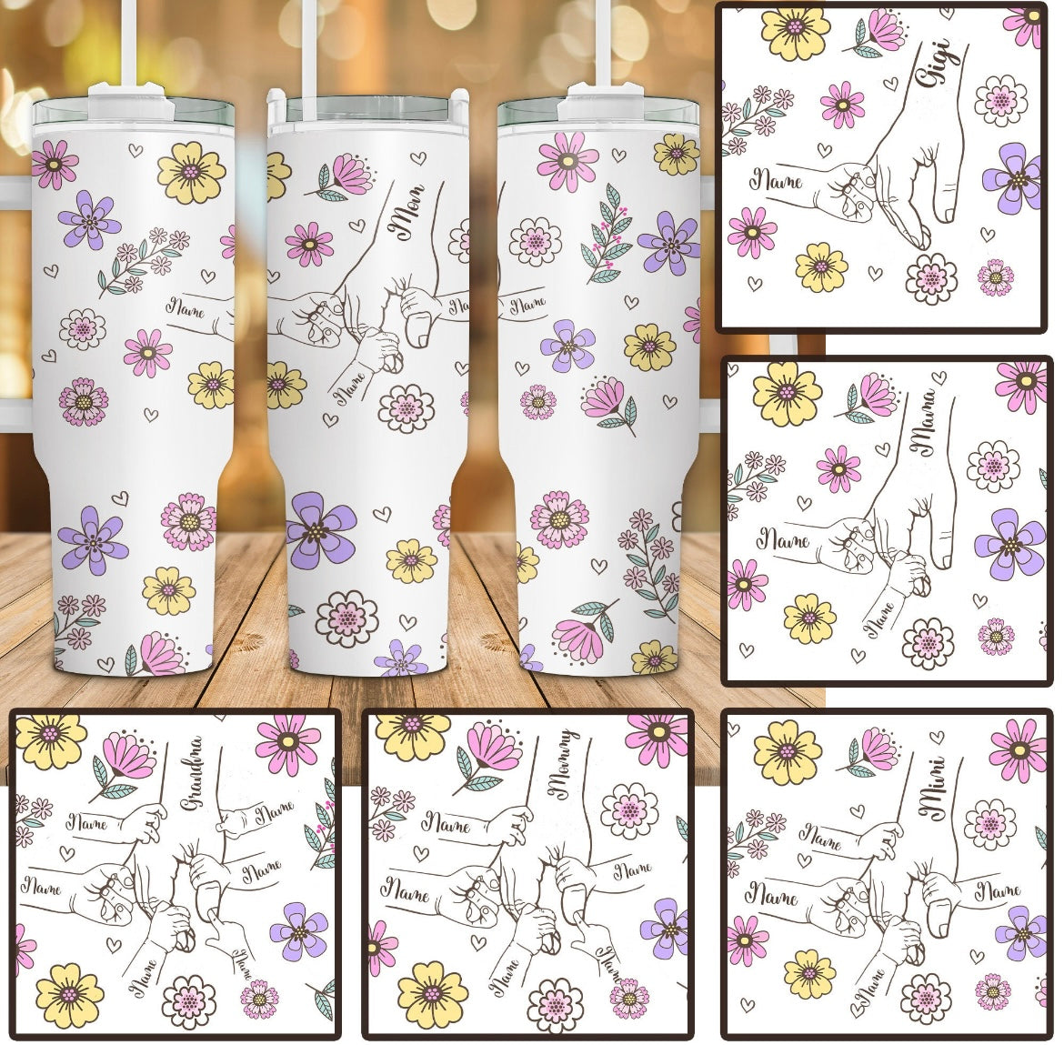 Mom/child decal