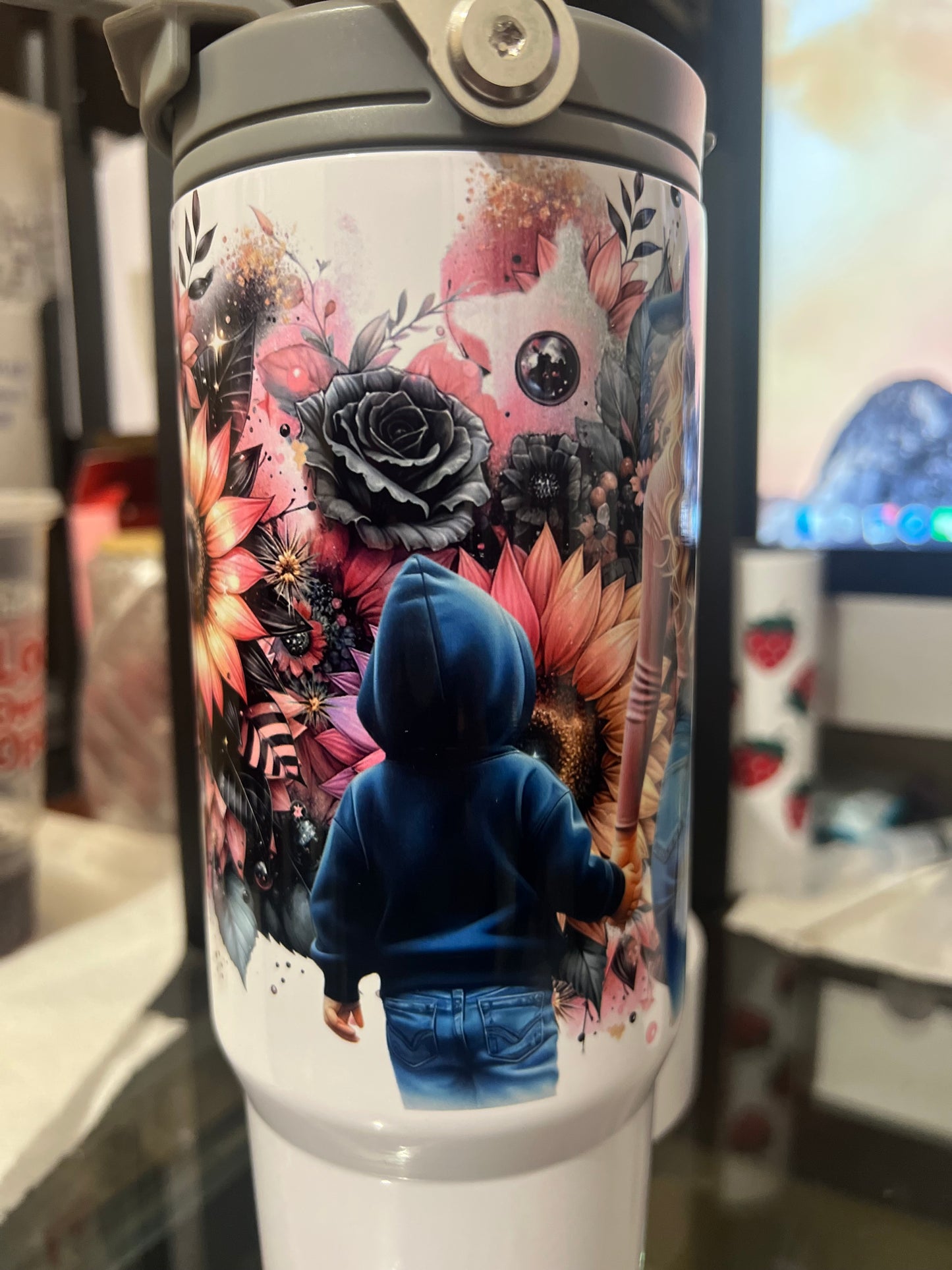30oz Mom and Son tumbler