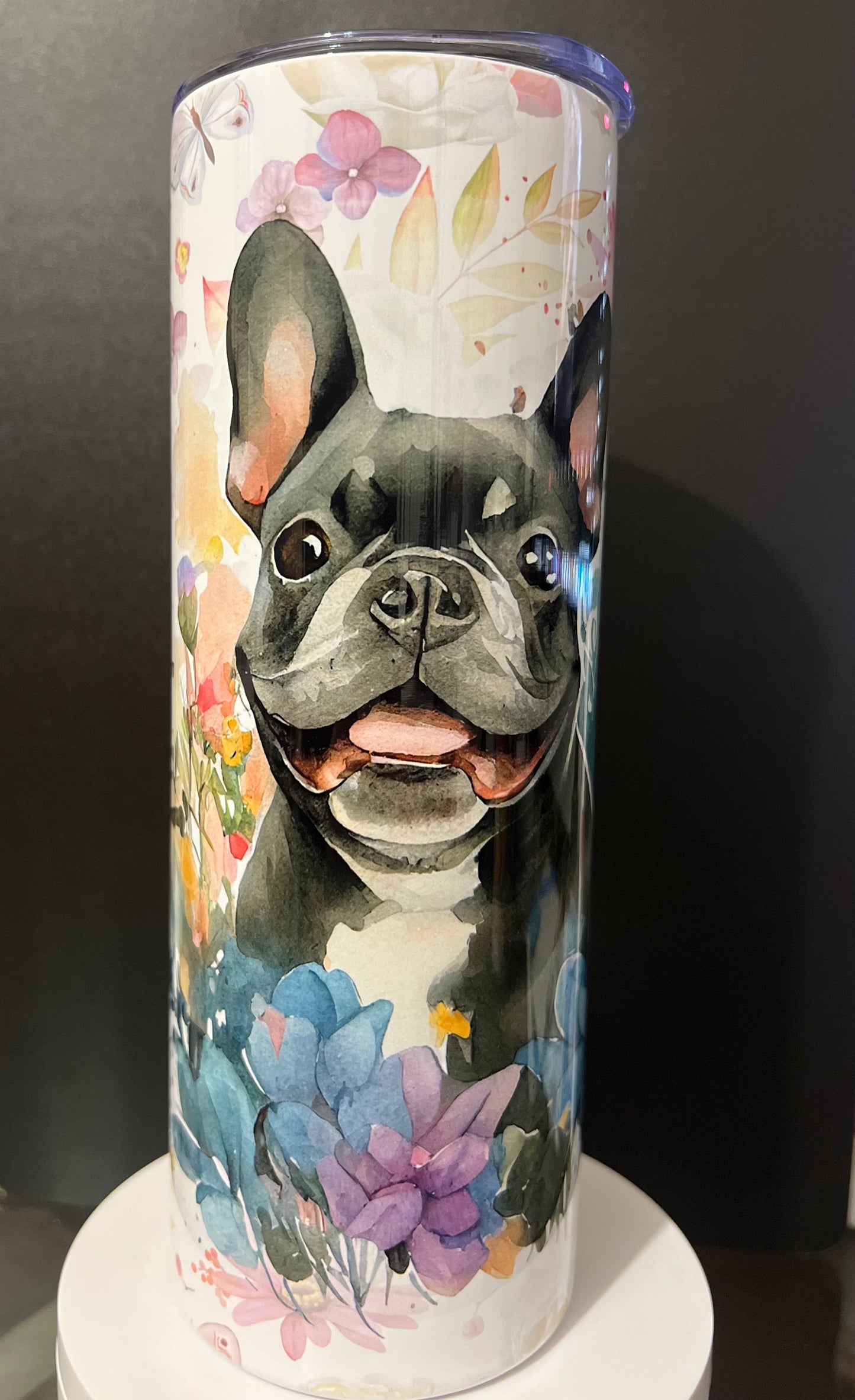 French Bull Dog 20oz cup