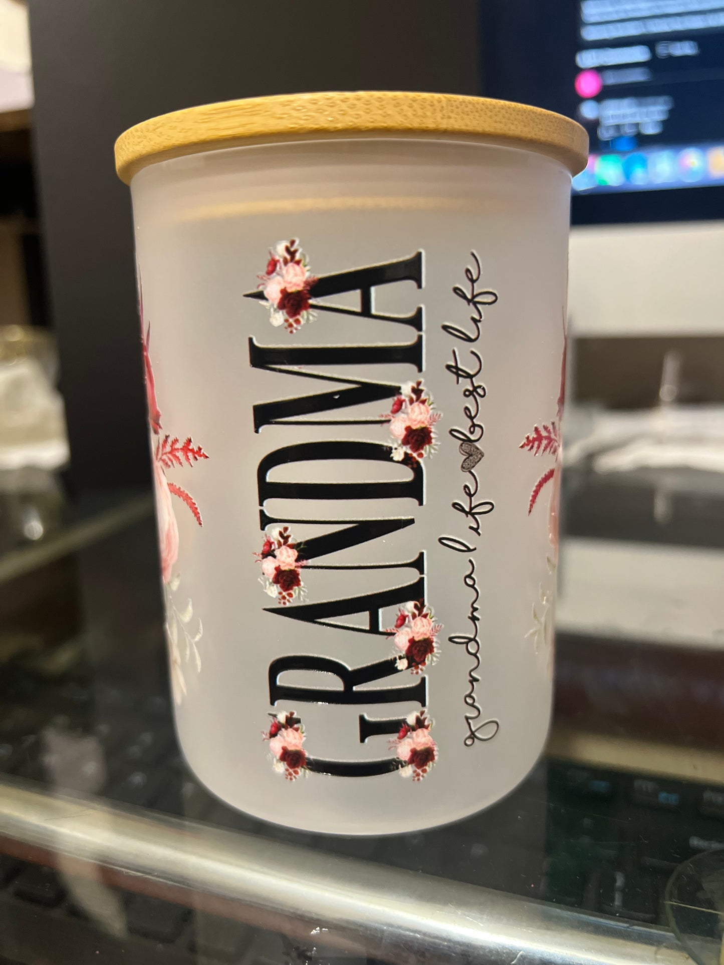 Grandma 16oz Frosted Cup