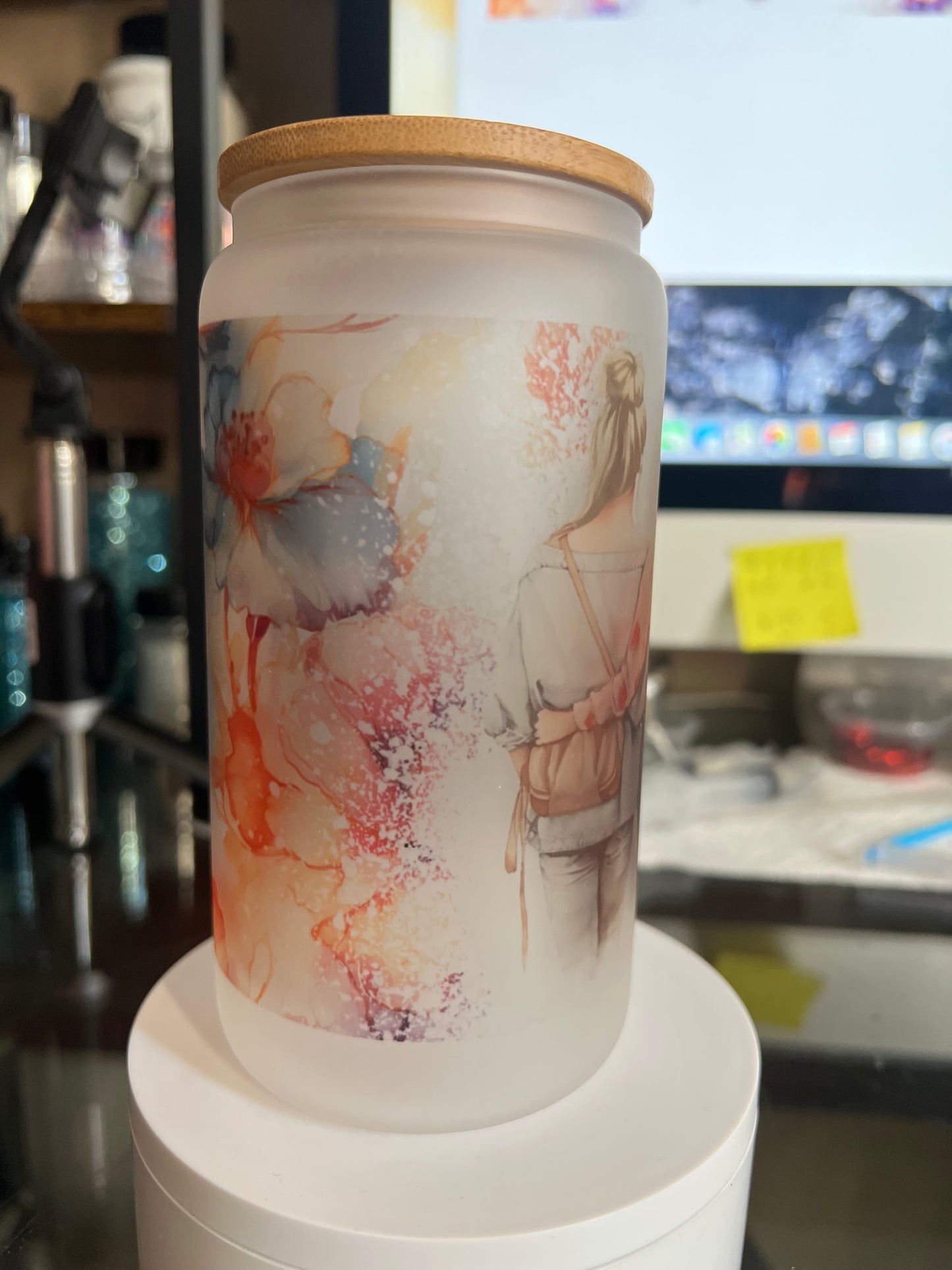 Friends 16oz Frosted Cup