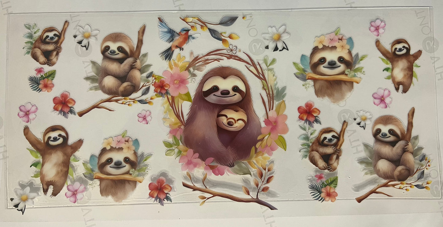 Sloth decal
