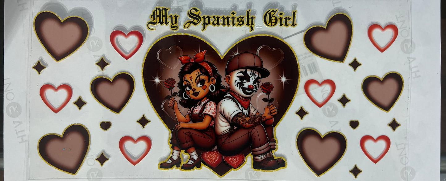 My Spanish Girl decal