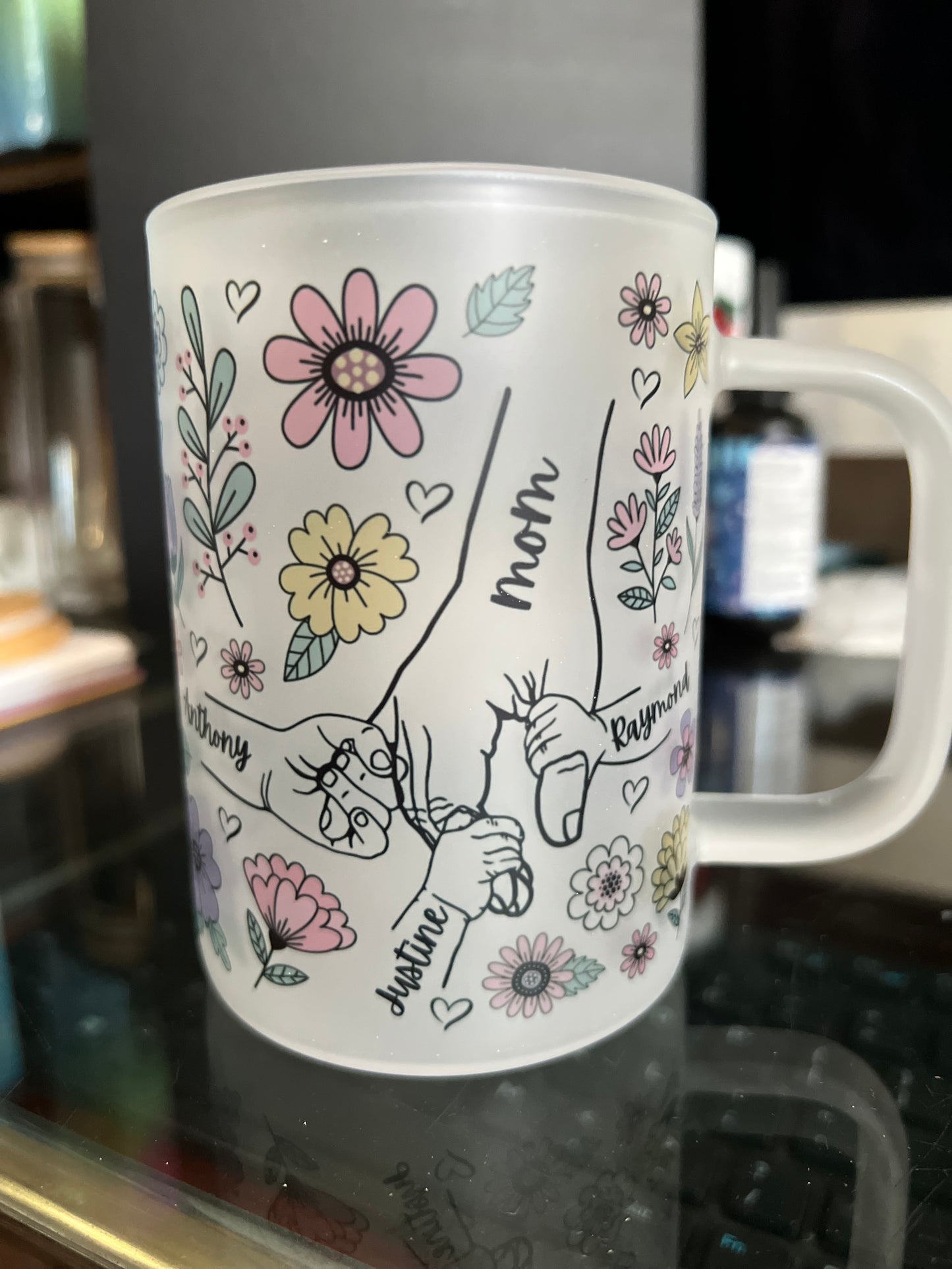 Mom & kid Frosted Cup
