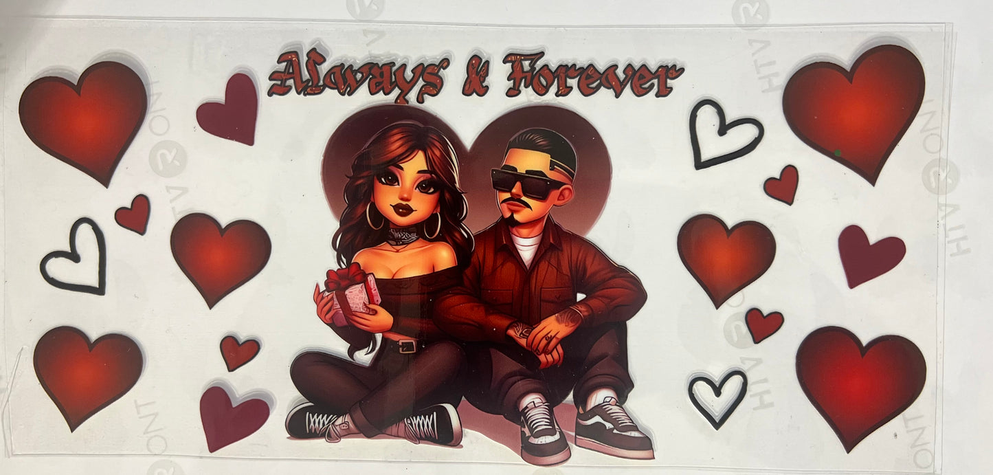 Always & Forever decal