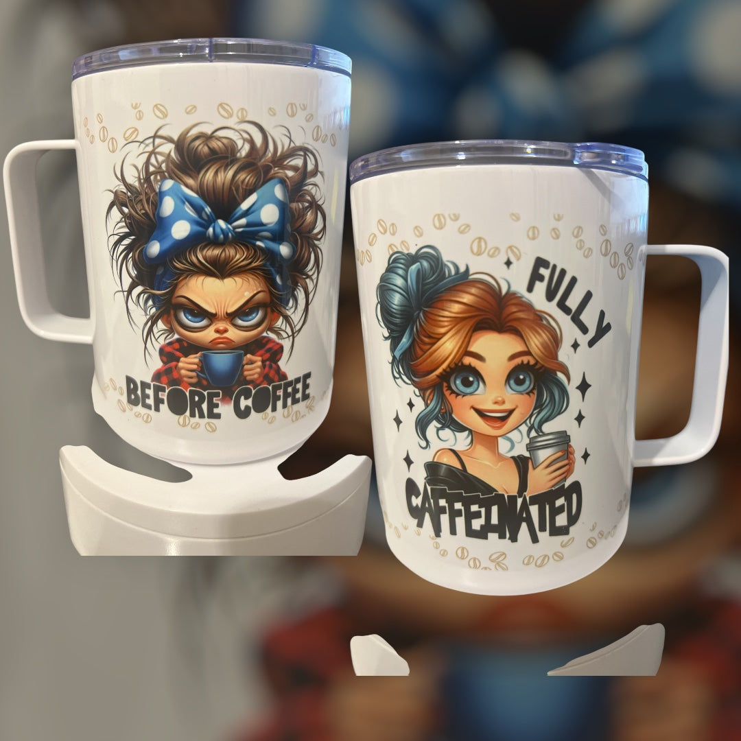 Funny Coffee mug with lid