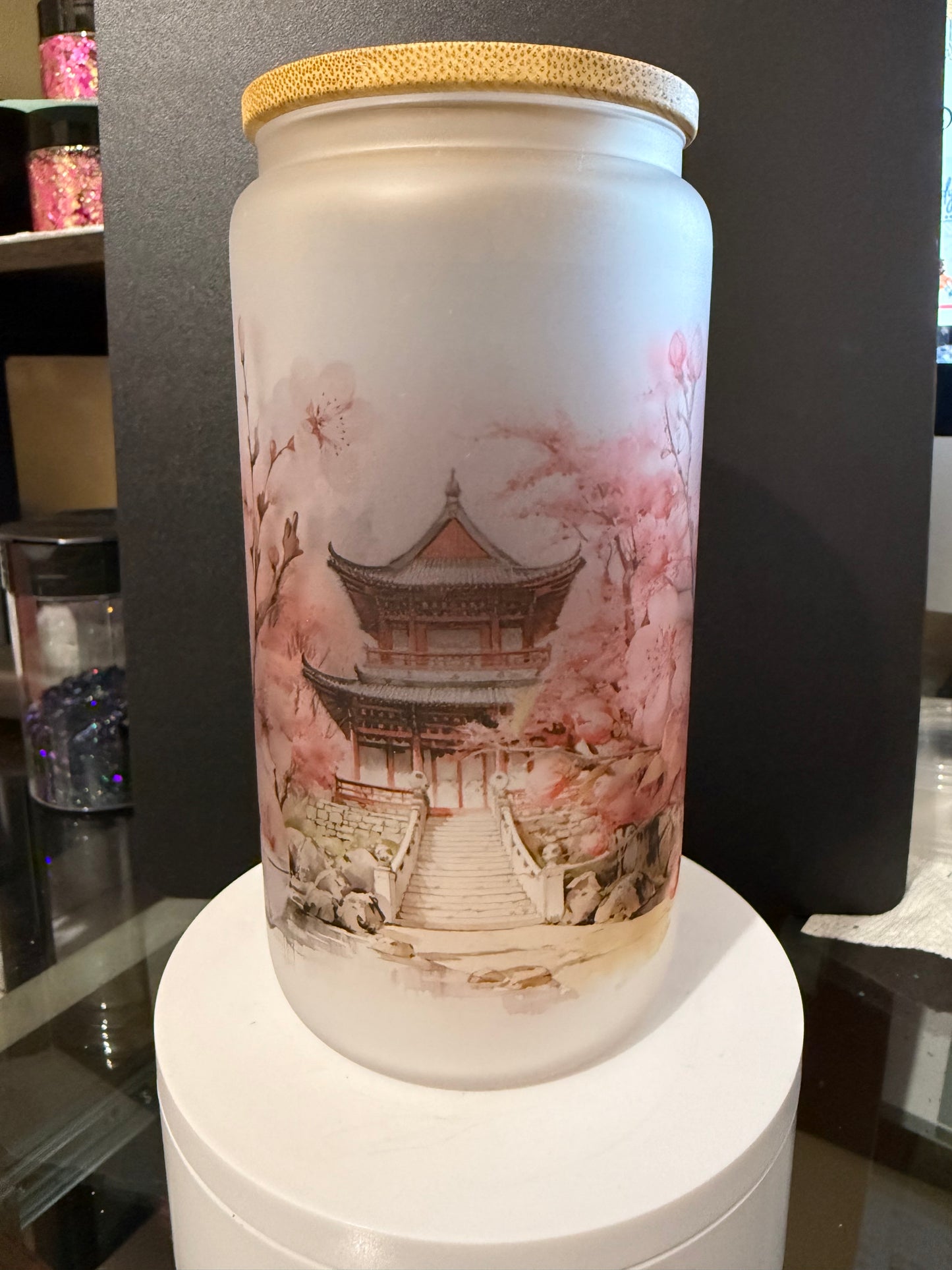 Cherry Blossom 16oz Cup