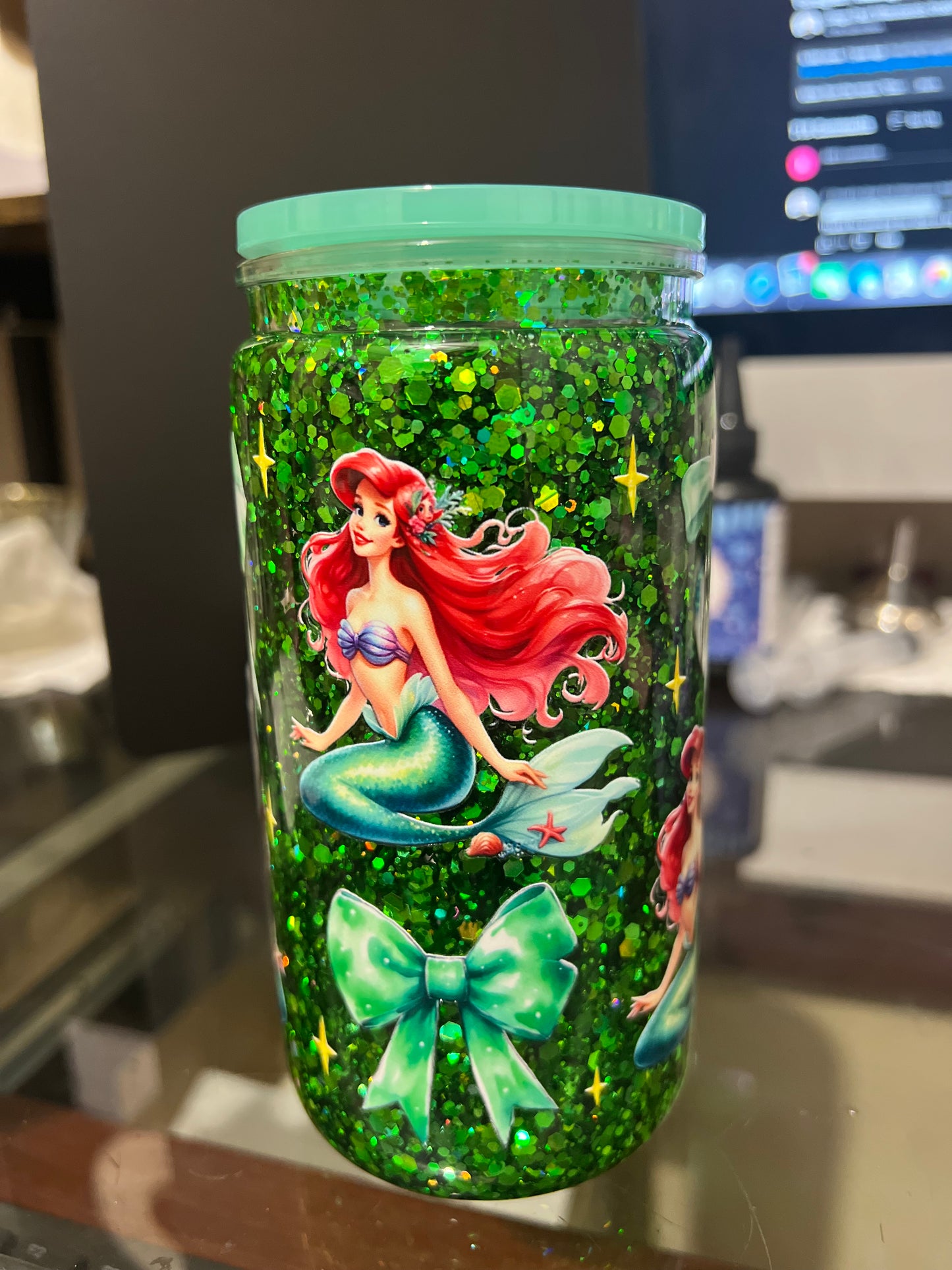 Fast Flow Snow Globe-Little Mermaid