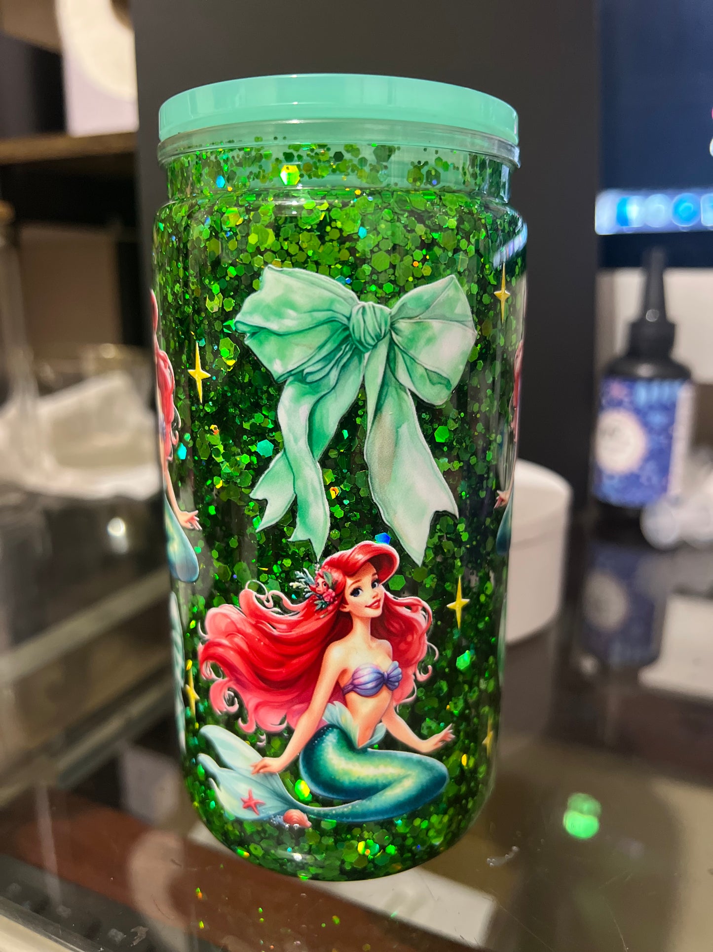 Fast Flow Snow Globe-Little Mermaid