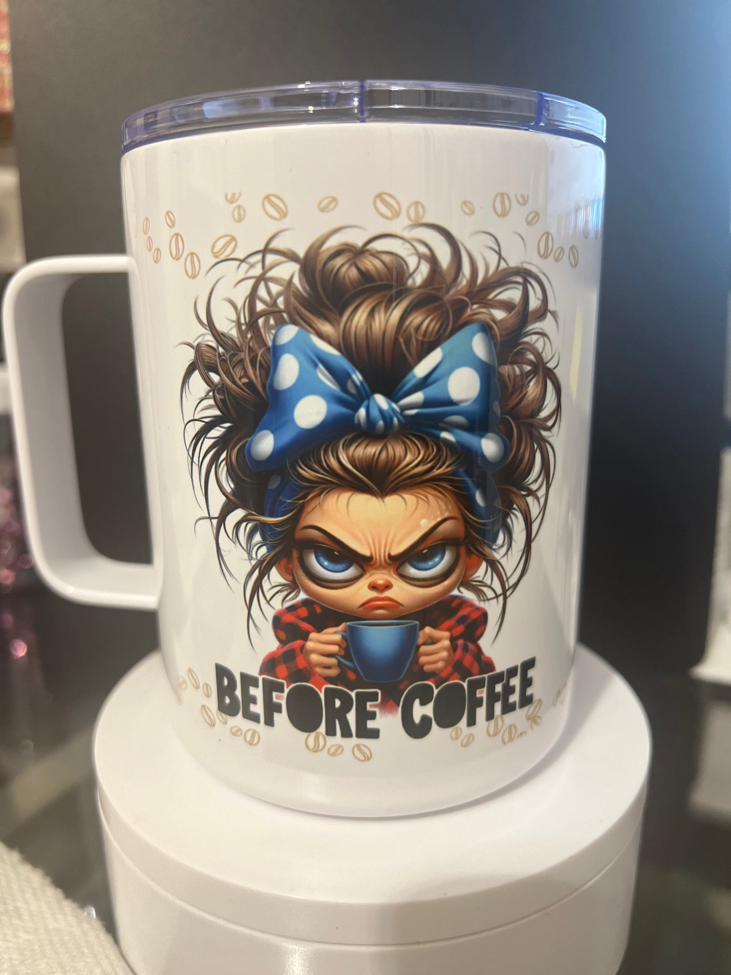 Funny Coffee mug with lid
