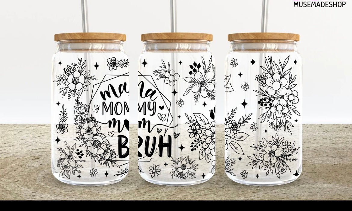 Mom… Decal for 16oz Cup