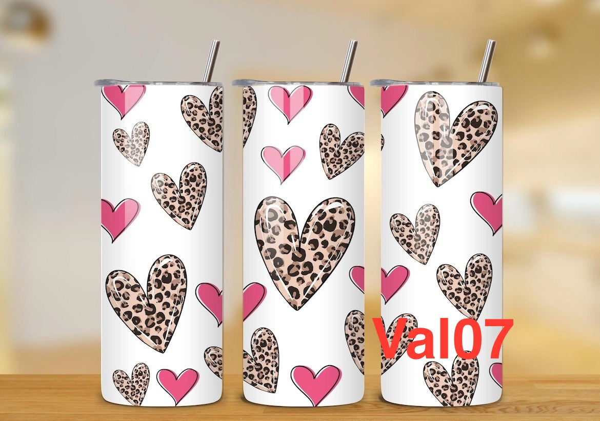 Valentine & Bows 20oz Tumbler
