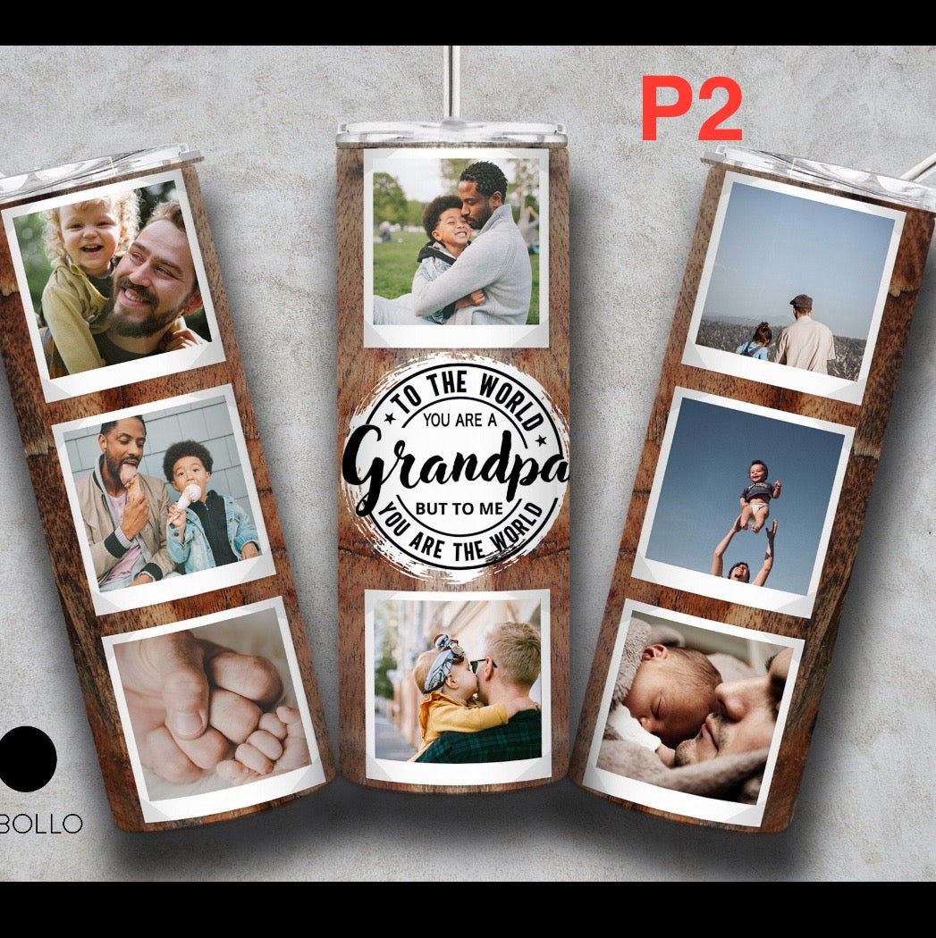 20oz Personalized Grandparent Tumbler
