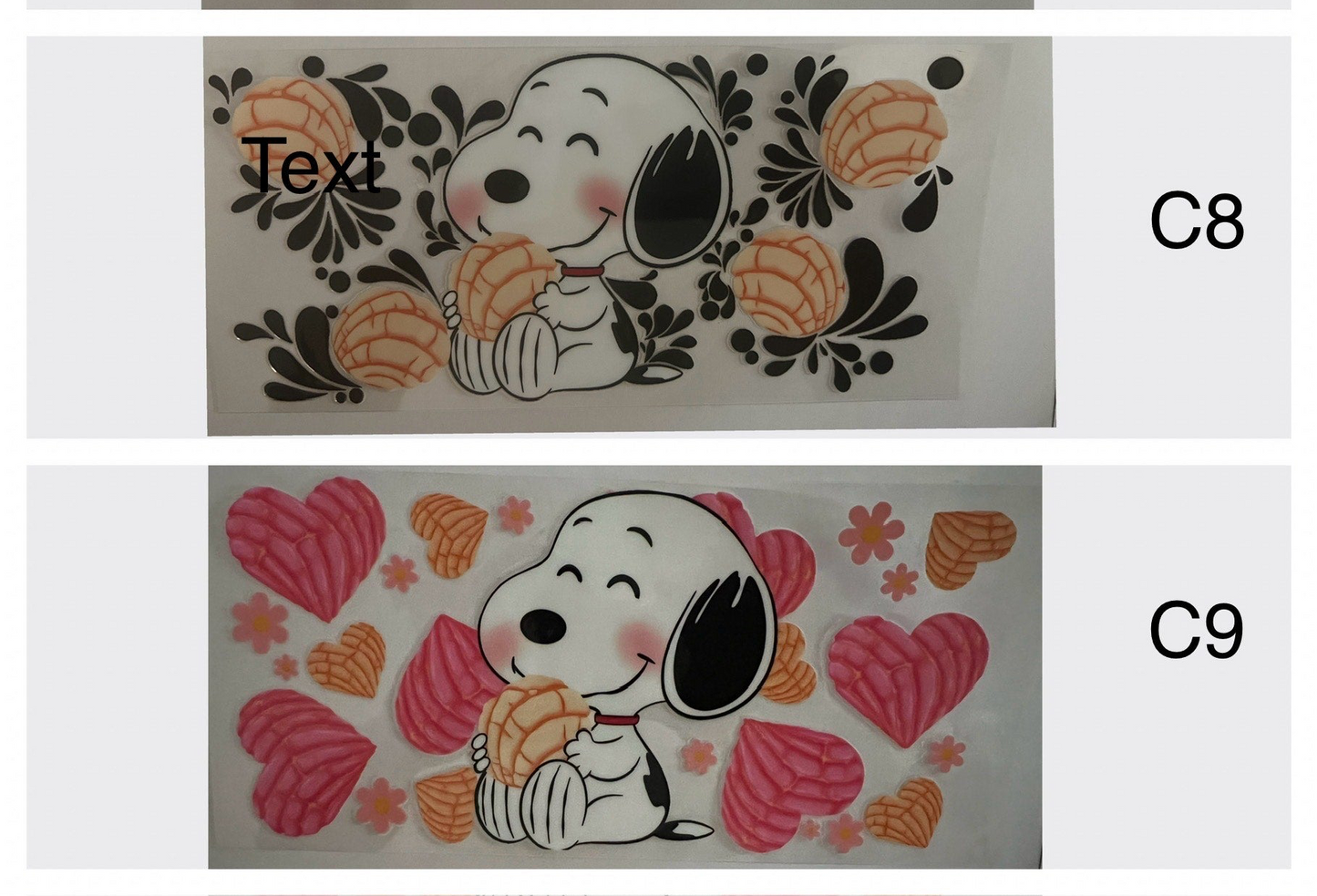 Decals, add to any 16oz cup or purchase separately.