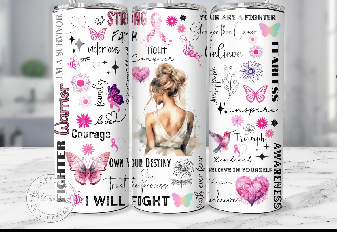 Stronger 20oz Tumbler decal