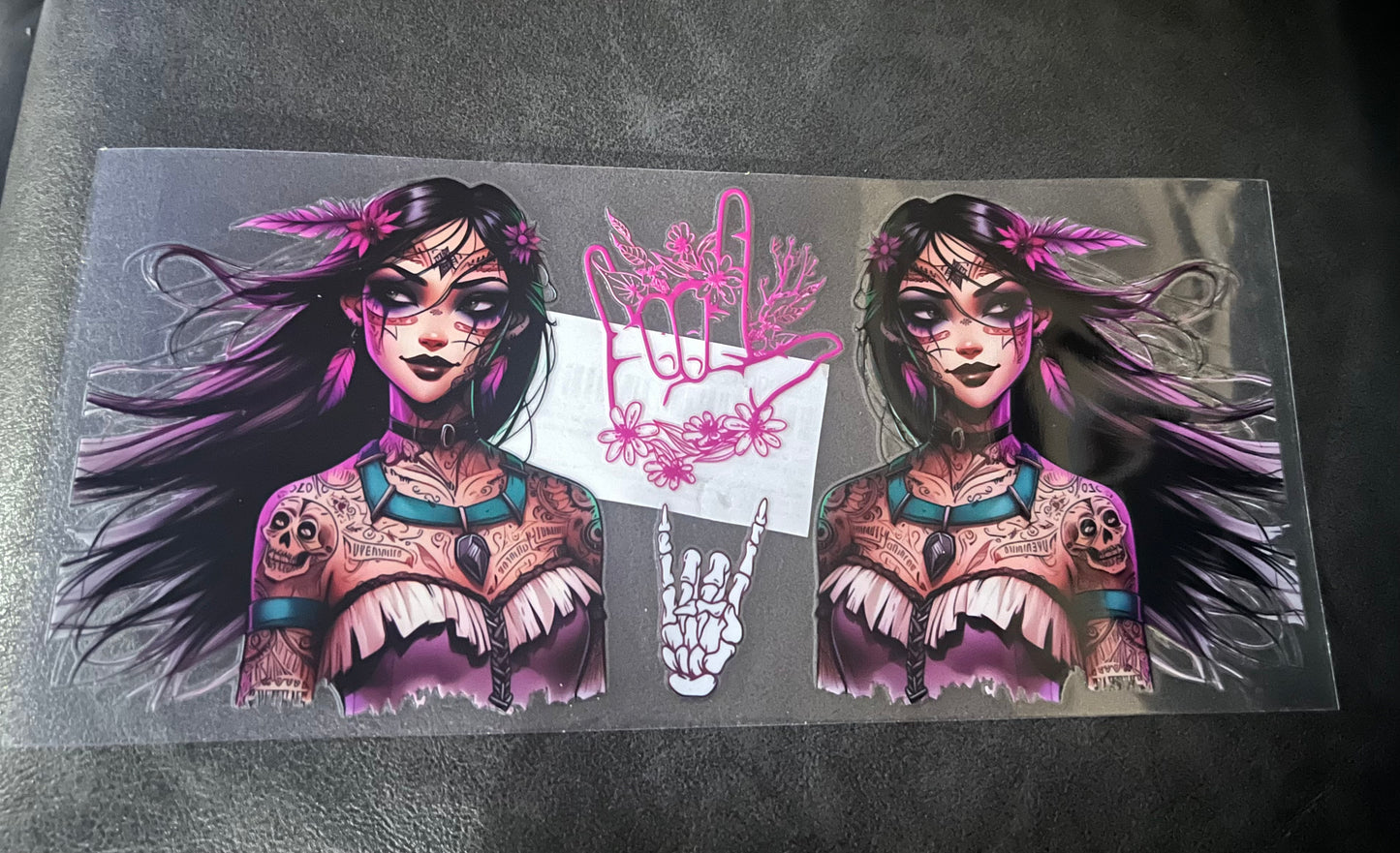Pocahontas -evil decal
