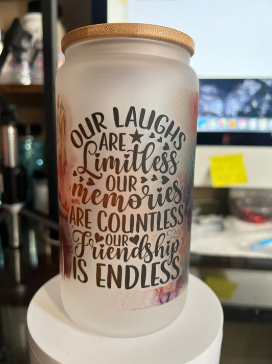 Friends 16oz Frosted Cup