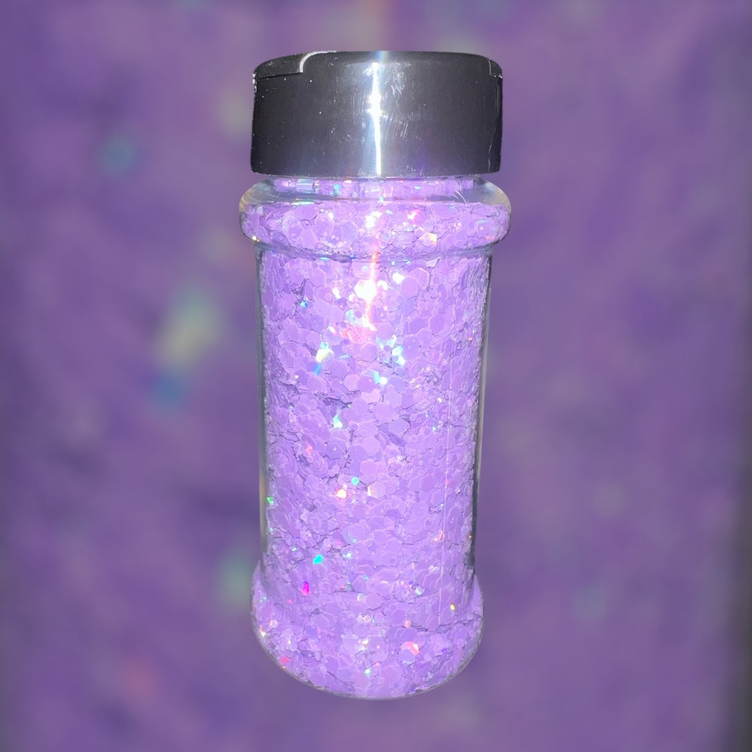 Purple 2oz Glitter