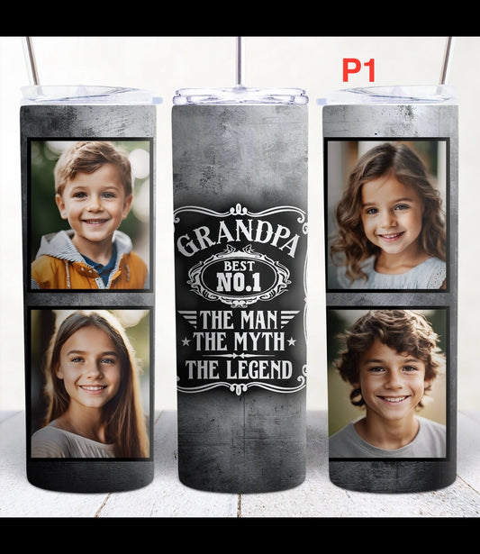 20oz Personalized Grandparent Tumbler