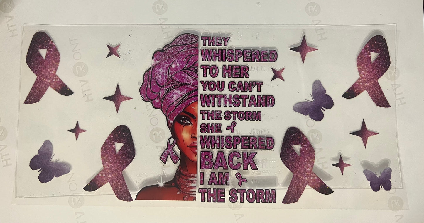 They Whispered …..decal