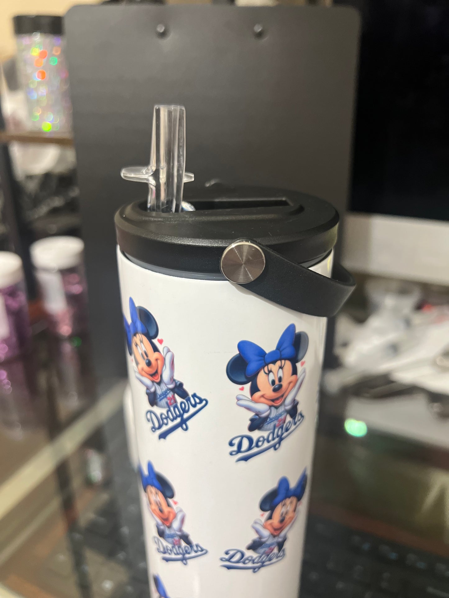 Minnie Mouse Dodger 20oz Tumbler