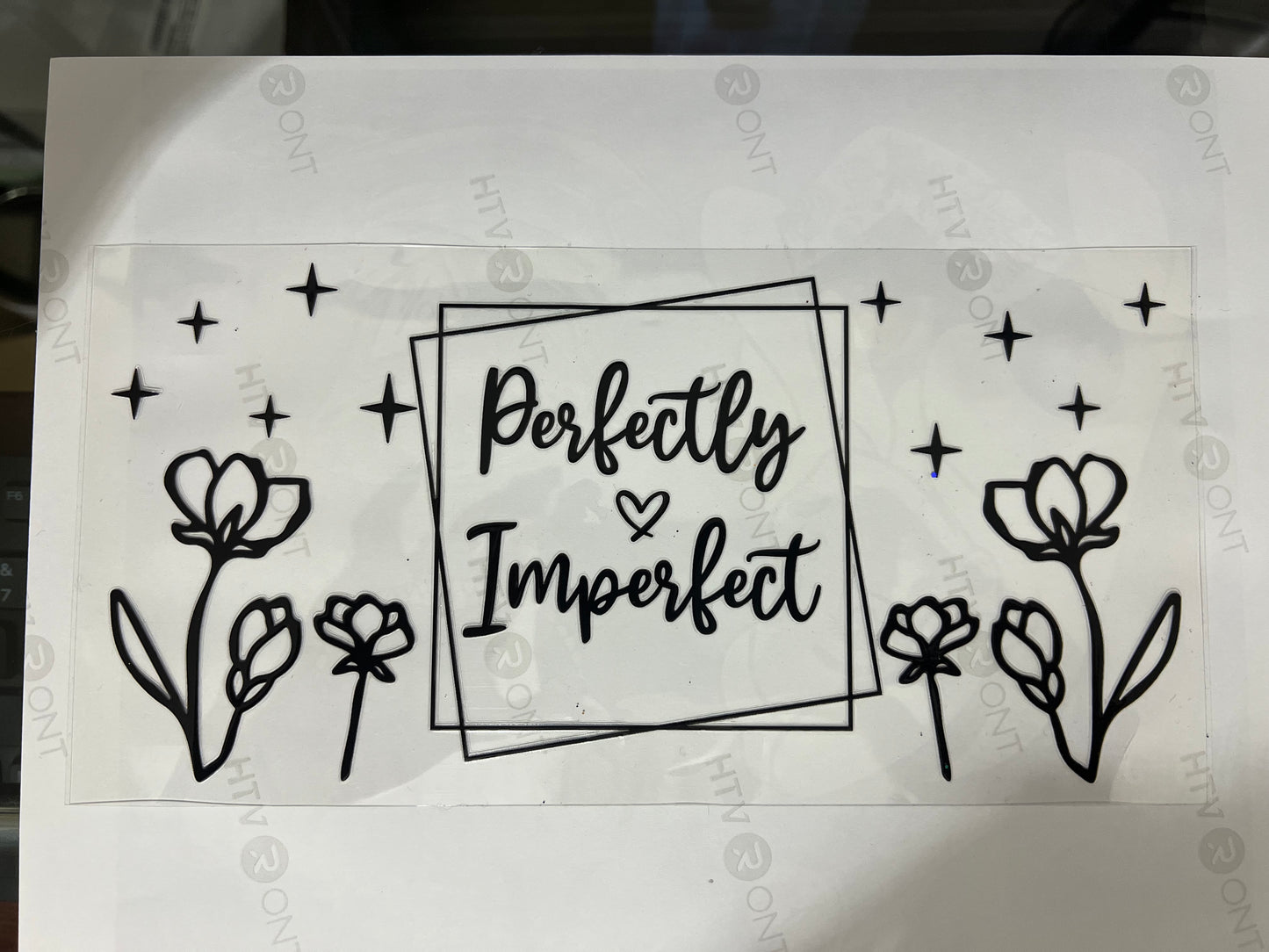 16oz Decal-Perfectly Imperfect