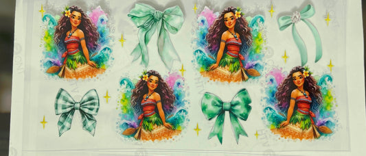 Moana decal