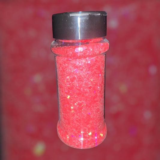 Pink 2oz Glitter