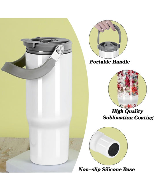 30oz SS Tumbler-must add decal separately