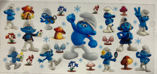 Smurf Decal