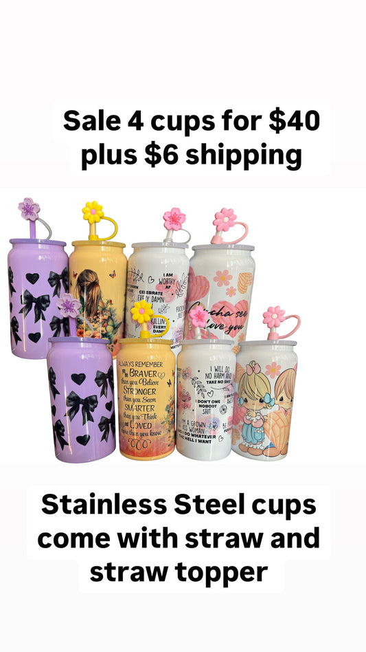 Stainless Steel cup bundle