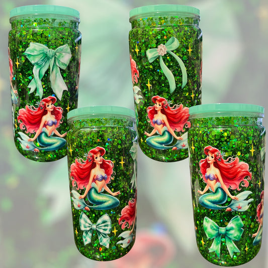 Fast Flow Snow Globe-Little Mermaid