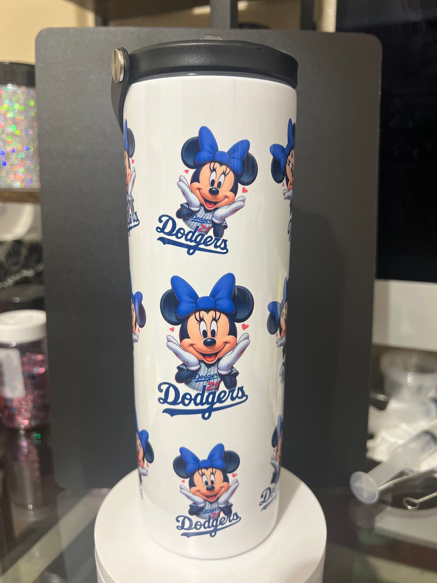 Minnie Mouse Dodger 20oz Tumbler