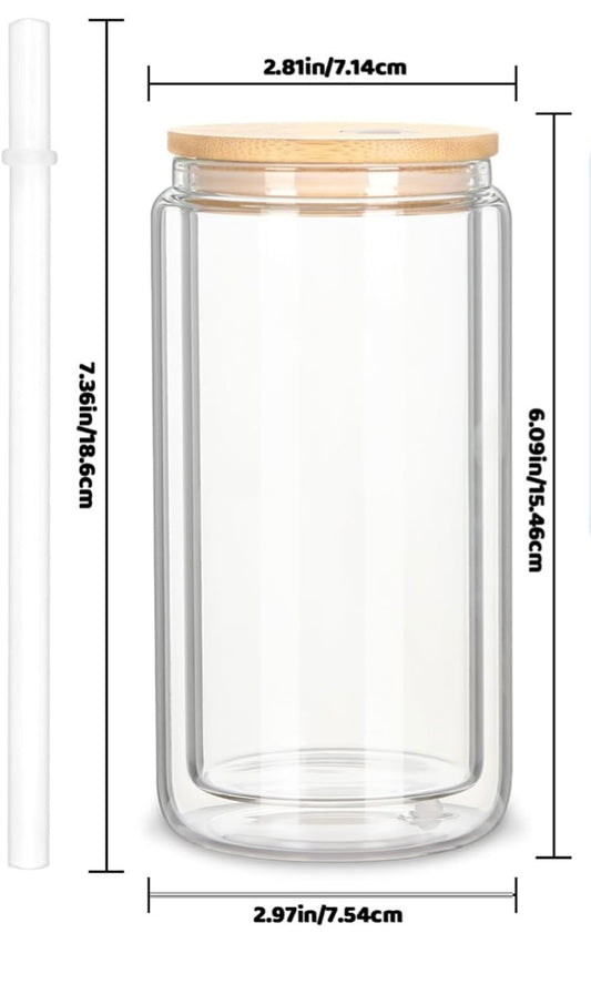 Snow Globe Cup-16oz-must add decal separately