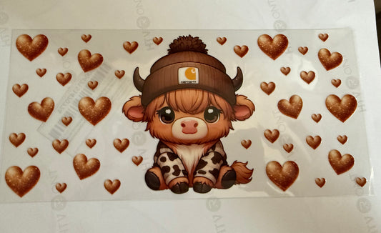 Cute Cow decal