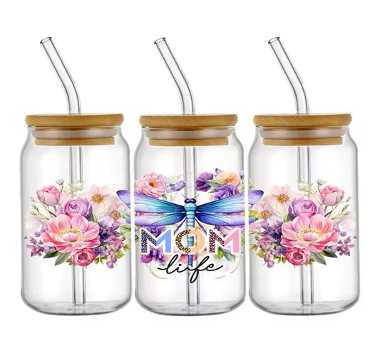Dragonfly Mom Decal