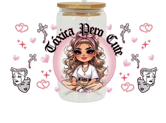 Cute girl decal