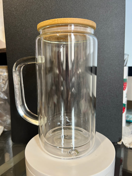 Blank Glitter 16oz cup-must add decal separately
